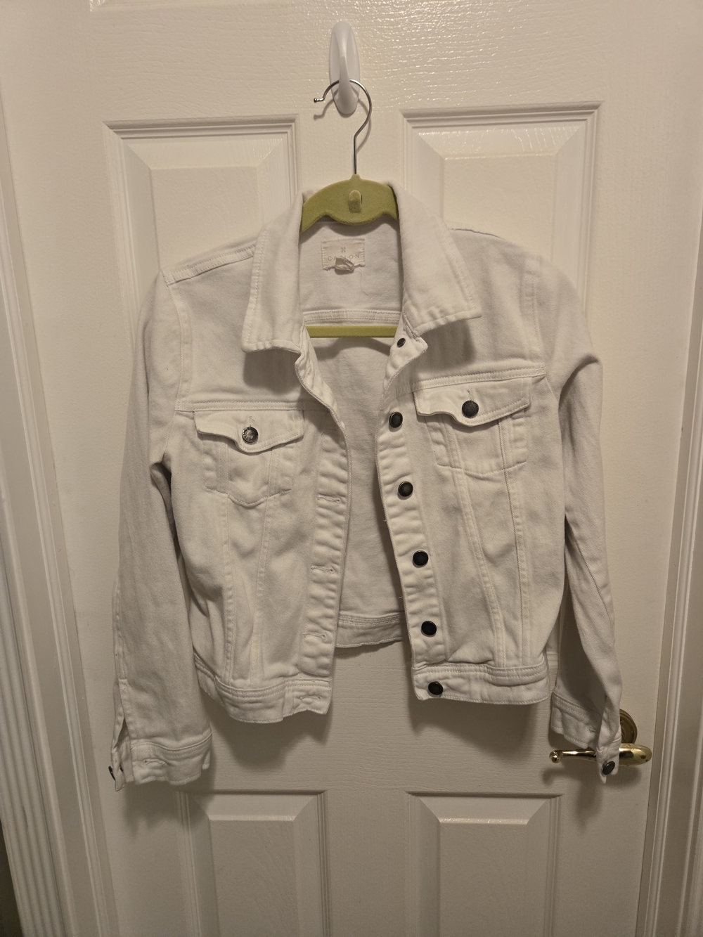 Caslon Women's White Jean Jacket